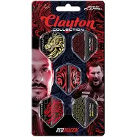 Red Dragon Jonny Clayton Hardcore Flight Collection - Dart Flights