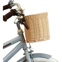 Zonix Kinderfiets 16 Inch Jongensfiets – Pastel Slate Blue Met Zijwieltjes | Leeftijd 4-6 Jaar | Kledingmaat 103-118