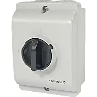 Norwesco ESWPX werkschakelaar - 3-polig - 16A - IP65