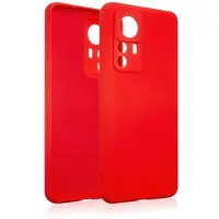 Beline Serie - Siliconen Telefoonhoesje - Xiaomi 12T Pro - Rood - Precieze Pasvorm