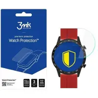 3MK Flexibel Horloge Vector Smart VCTR-32-22BK RD 45mm Szkło Hybrydowe, Sporthorloge + Smartwatch-accessoires
