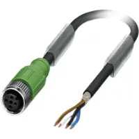 Phoenix Contact 1682867 Sensor/actuator connector, geassembleerd M12 Aantal polen (sensoren): 4 Bus, recht 5.00 m 1 stuk(s)