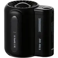 VHV - Draagbare clip ventilator - taille ventilator - USB oplaadbare mini fan 4500 mAh 3 standen USB oplaadbaar met clip - voor buitenwerk, wandelen en warme dagen