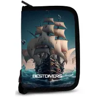 Best Divers Duiklogboek Set – Compleet Logboek + Navulpagina’s (24 Dives) – 6 Rings – Duikregistratie - Boot
