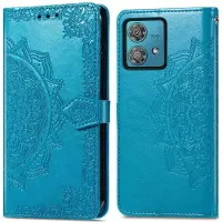IMoshion Mandala Bookcase voor de Motorola Moto G84 - Turquoise