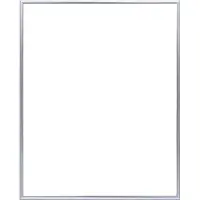Homedecoration Kampen– Fotolijst – Fotomaat – 80x99 cm– Aluminium – Zilver hoogglans