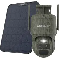 Reolink G770-C, 4K 8MP Dual-Lens, 4G PT batterijcamera met zonnepaneel