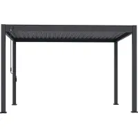 Orion Comfort - terrasoverkapping - 300 x 400 cm - antraciet