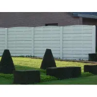 Intergard Beton schutting Woodstone dubbelzijdig 200x231cm
