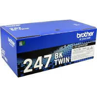 Brother TN-247BK toner zwart dubbelpak (origineel)