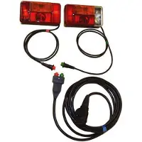 Radex Complete 13 polige Verlichtingsset (Radex 5001) en achteruitrijlamp