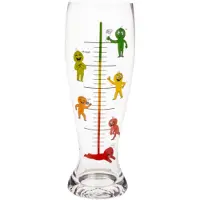 Out of the blue Bierglas - Hoe dronken ben je? - 1,3 liter