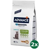 Advance cat junior sterilized chicken kattenvoer 2x 1,5 kg