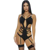 Forplay We Click - Lingerie Set black Large