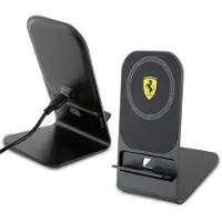Ferrari Scuderia Draadloos Magnetisch Laadstation 15W (MagSafe Compatible) - Zwart