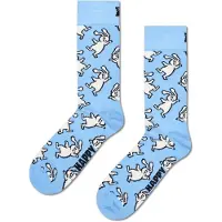 Happy socks Unisex Bunny Sock Light Blue-Schoenmaat 41 - 46