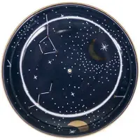 Something Different Wierookhouder Purple Star Sign Ceramic Paars