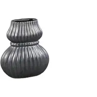 Ptmd - Vaas Halta - Zwart - 25x15x28cm