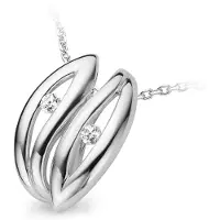 Orphelia Hanger + Ketting Up-Down Zirconium ZH-4657
