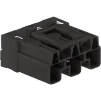 Wago 770-813/011-000 Netstekker WINSTA MIDI Stekker, inbouw horizontaal Totaal aantal polen: 3 25 A Zwart 100 stuk(s)