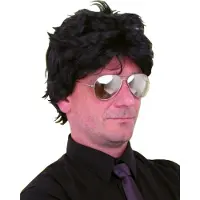 Scheepers Pruik Harry zwart