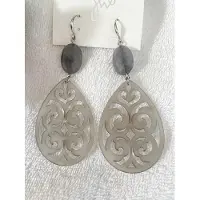 Yehwang - Oorhangers - Fancy Droodles - Grey