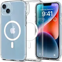 Spigen Ultra Hybrid MagSafe iPhone 14 Hoesje Wit