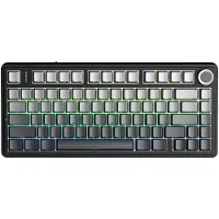 Aula F75 Pro 75% Mechanisch Gaming Toetsenbord, Tri-Mode Draadloos Bluetooth/2,4 G/Bedraad, Gasket Gemonteerd Hot Swappable Toetsenbord met Star Vector Switch, RGB Achtergrondverlichting, US Lay-out