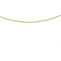 Trendjuwelier huiscollectie 4016361 Collier Geelgoud Anker 1,2 mm