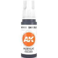 AK-Interactive Dark Blue Acrylic Modelling Color - 17ml - AK-11181