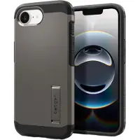 Spigen Tough Armor Backcover MagSafe voor de Apple iPhone 17e / 16e - Gunmetal