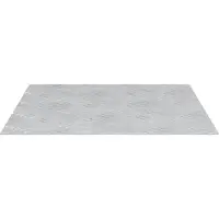 vidaXL Trapmatten 2 st 40 x 40 cm Zilver Aluminium Vierkant