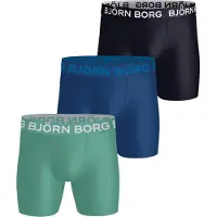 Björn Borg Boxers icrofiber 3Pack ulticolour | Donkerblauw | Maat M
