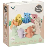 Lobbes Baddieren Familie Pastel, 9dlg.