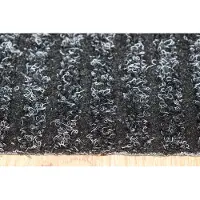 Prima - Heavy Duty - Deurmat - Schraapmat - Loper - Ribbel - zwart - antraciet - 80x160cm - antislip