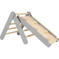 Meowbaby Zzwd002 Climbing Triangle With Slide Grijs