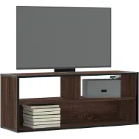 vidaXL Tv-meubel 60x31x39,5 cm bewerkt hout metaal sonoma eikenkleurig