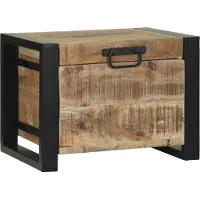vidaXL Opbergkisten Bruin 40 x 30 x 30 cm Massief mangohout