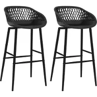 vidaXL Barstoelen 4 st wit