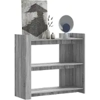 vidaXL Wandtafel 100x35x90 cm bewerkt hout wit