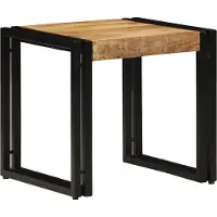 vidaXL Salontafel Bruin 40 x 40 x 38 cm Massief Mango Hout