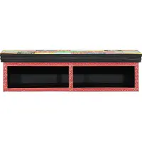 vidaXL TV Kast Multikleur 80 x 30 x 22 cm Bewerkt hout