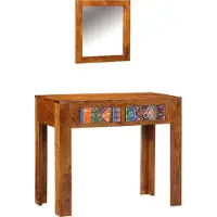 vidaXL Kaptafel Bruin 90 x 45 x 75 cm Massief Acacia Hout