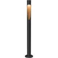 Louis Poulsen LED tuinpadverlichting - tuinlamp Flindt, zwart, Aluminium, Design, LED buitenlamp