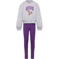 Adidas Trainingspak 'Disney Minnie Maus' geel / grijs / lila / wit