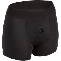 Calexotics - Boundless Boxer Brief - Strap On Harness Zwart XXL/XXXL