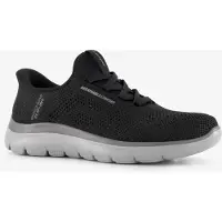 SKECHERS Slip-ins: Summits - Perfo heren sneakers zwart maat 44