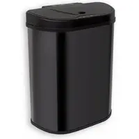 Rijoka Prullenbak Sensor Dubbel 70 Liter Recycle RVS Soft Close Vingerafdrukvrij