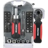 Kreator ratelschroevendraaier set KRTH20010 - 40 stuks