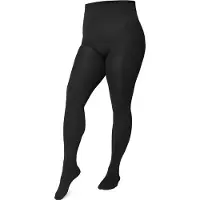 Merry Style MS-GB-162 Dames Panty - 60 DEN -Plus Size - Grote maat - Polyamide - Zwart - XXXL
